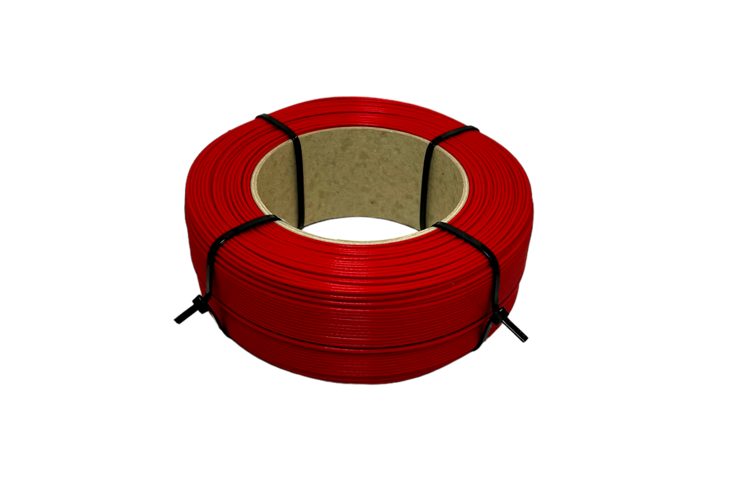 PLA filament ABAFLEX červená, 1.75 ± 0.019 mm, 750g, REFILL 60mm