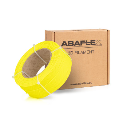 PETG+ filament ABAFLEX poison yellow, 1.75 ± 0.019 mm, 750g, REFILL 60mm