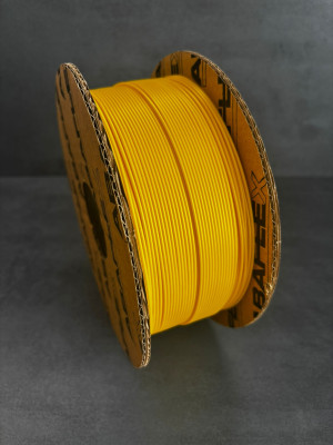 PETG+ ABAFLEX yellow1032, 1.75 ± 0.019 mm, 1000g, cívka 84mm