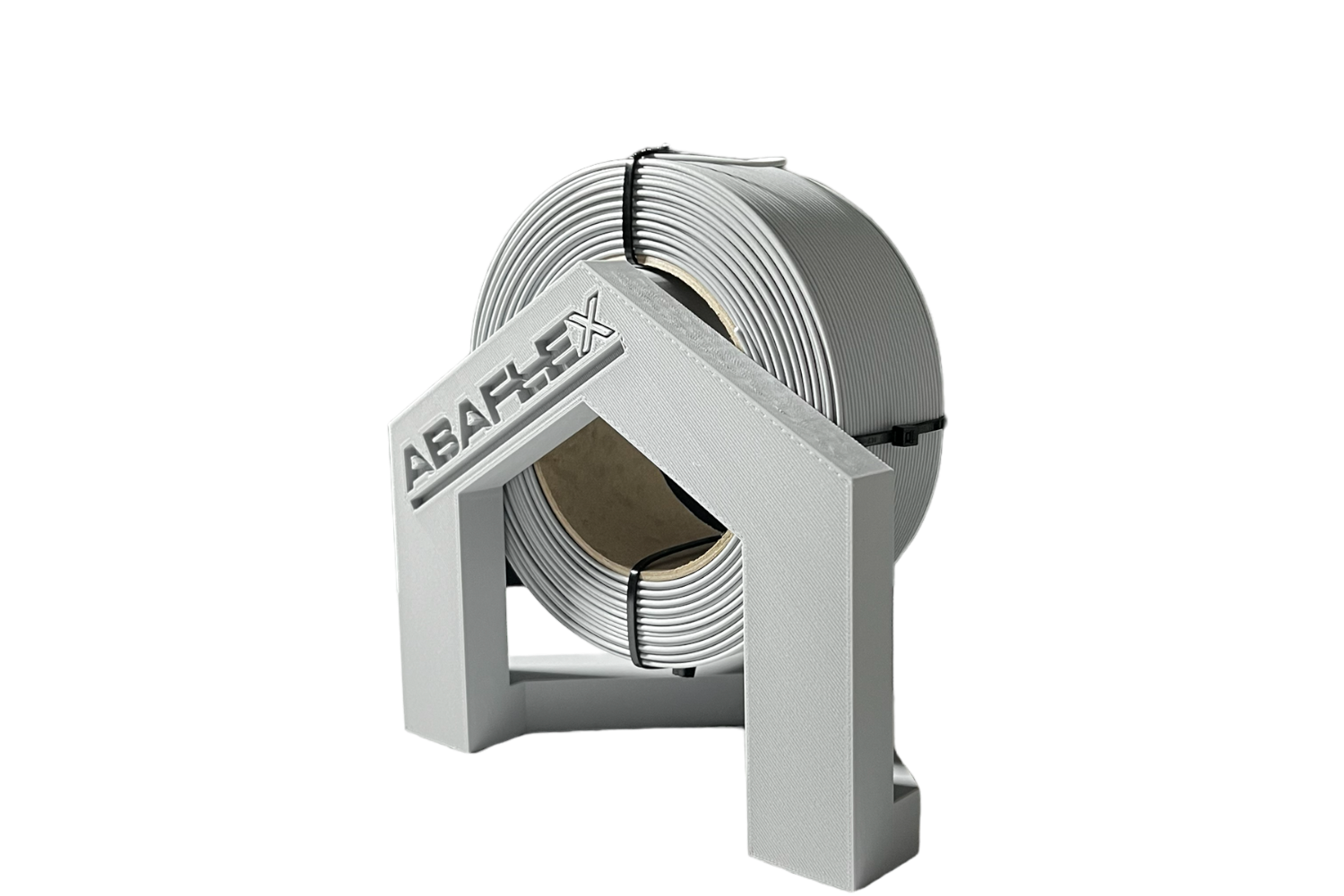 PLA filament ABAFLEX šedý, 1.75 ± 0.019 mm, 750g, REFILL 60mm