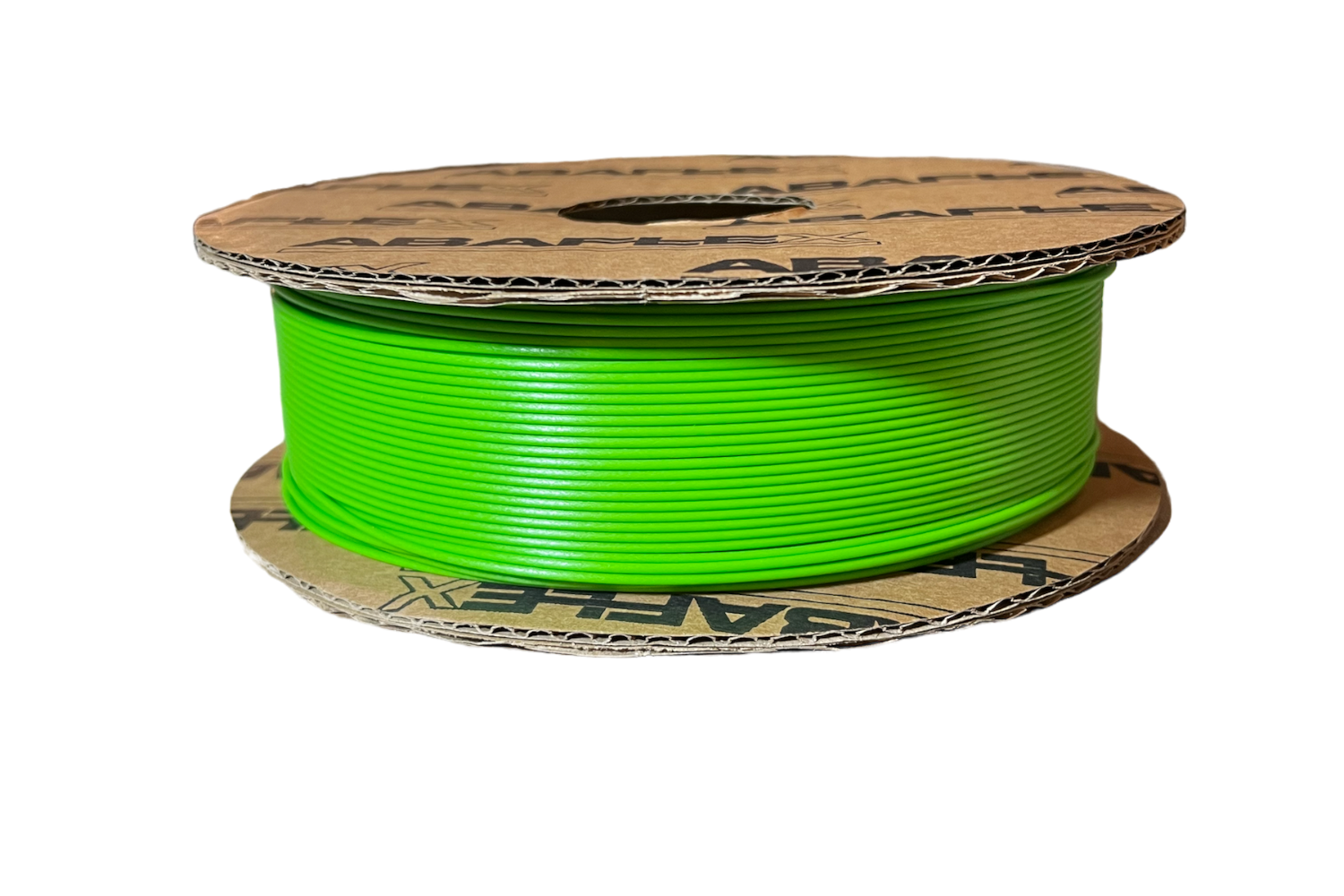 PLA filament ABAFLEX zelený, 1.75 ± 0.019 mm, 750g, cívka 64mm