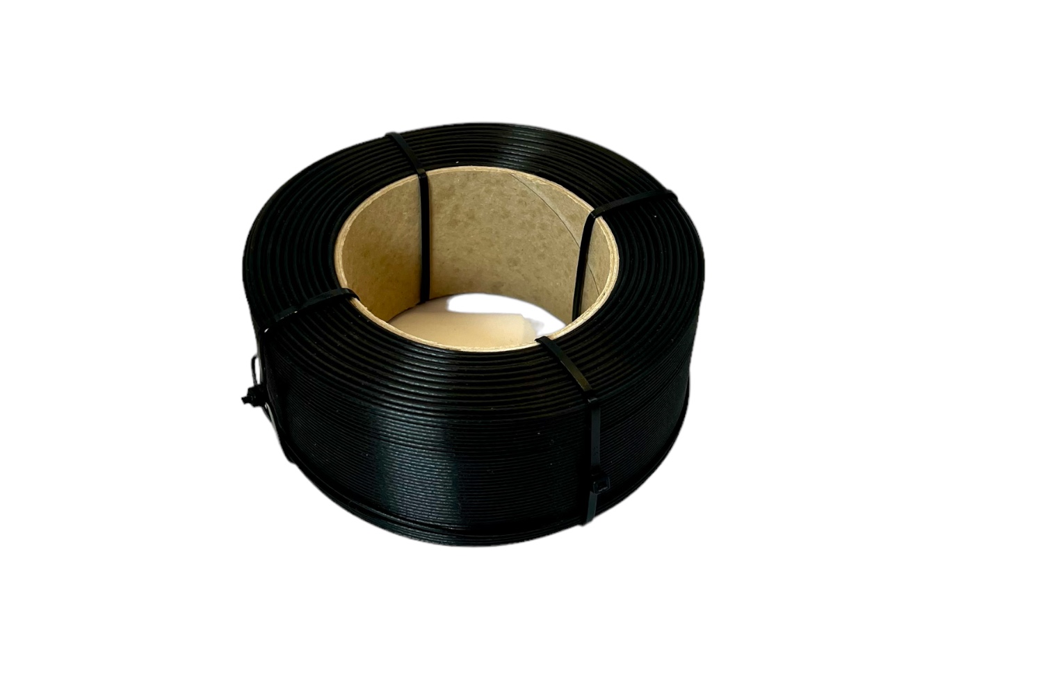 PLA filament ABAFLEX černý, 1.75 ± 0.019 mm, 750g, REFILL 60mm