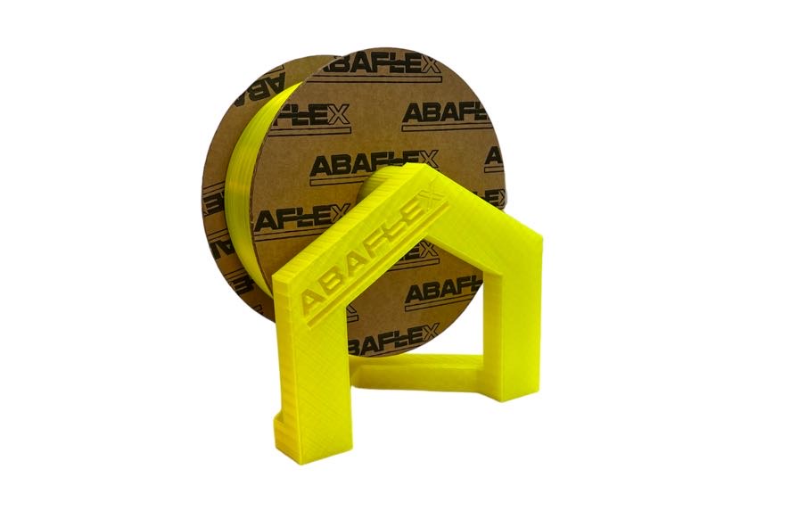 PETG+ filament ABAFLEX signal yellow transparent, 1000g, cívka 84mm