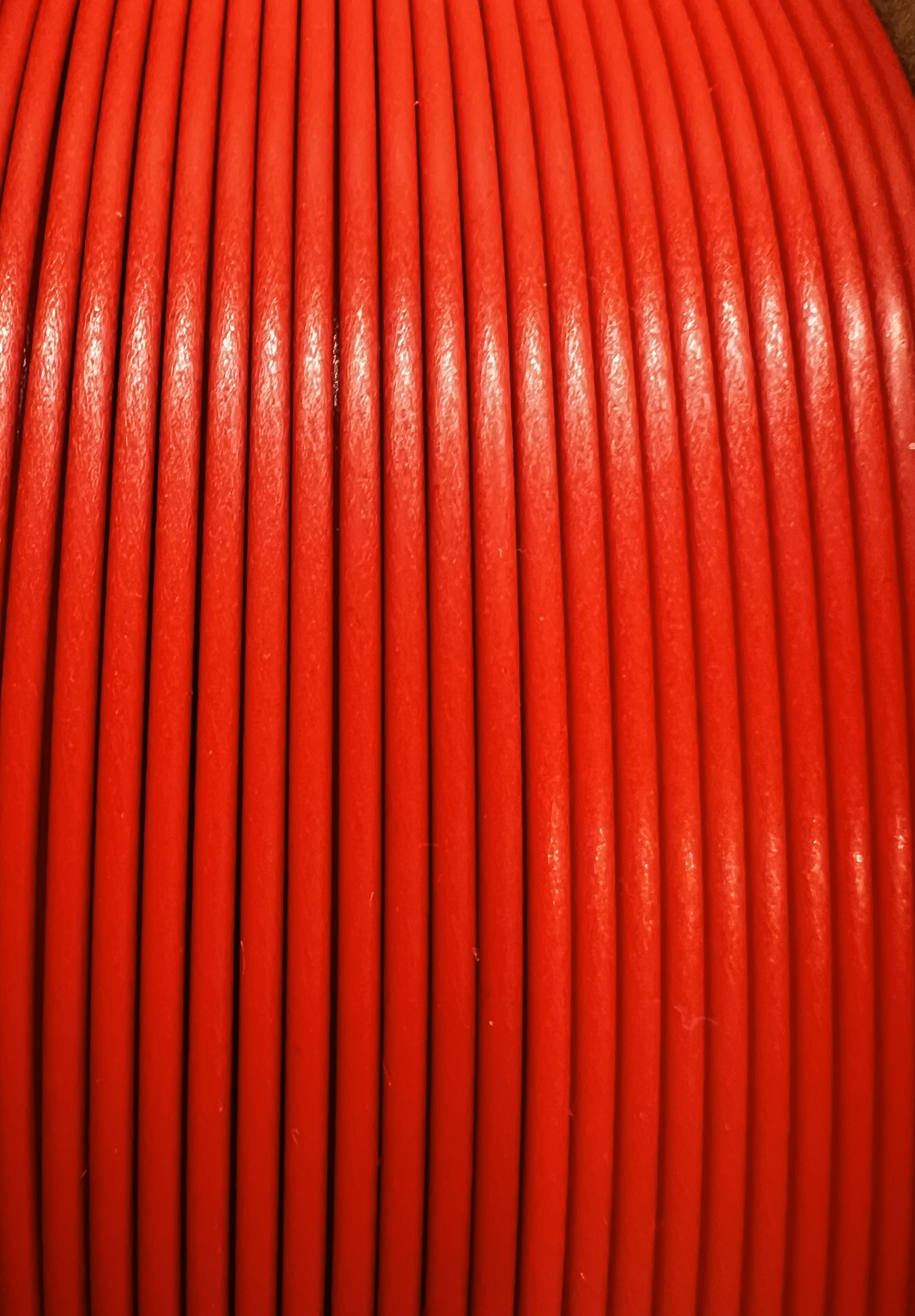 PLA filament ABAFLEX červená, 1.75 ± 0.019 mm, 1000g, cívka 84mm