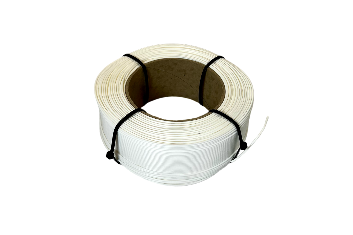 PETG+ filament ABAFLEX bílý, 1.75 ± 0.019 mm, 750g, REFILL 60mm